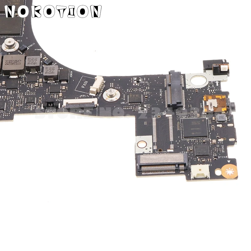 NOKOTION Pentru Lenovo Legiunea Y740-15ICHG Laptop Placa de baza 5B20S42613 ELPY5 ELPY7 LA-G132P SRF6U I7-9750H RTX 2060 6GB