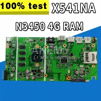 X541NA placa de baza Pentru Asus X541NA laptop placa de baza X541NA placa de baza X541N placa de baza de test OK N3450 4 Nuclee CPU 4GB RAM