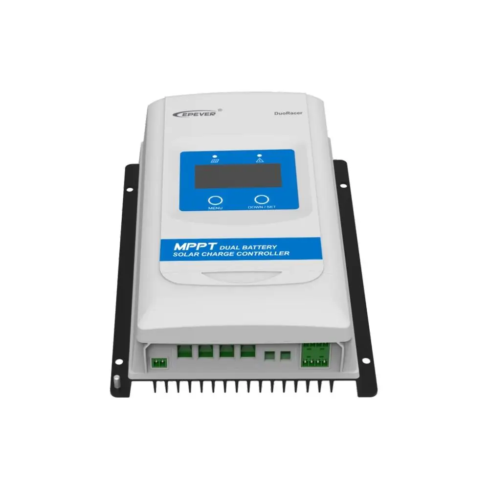 Epever Noi DuoRacer incarcator Solar MPPT controler 10A 20A 30A 12V24V cu RS485 DR3210N DR2210N DR1206N două Baterii solare