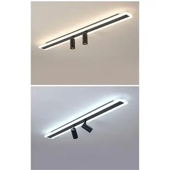 Moderne, Acrilice LED Lumini Plafon, Timp Flush Mount Lampă de Tavan cu Spoturi Reglabile pentru Camera de zi Dormitor Bucatarie