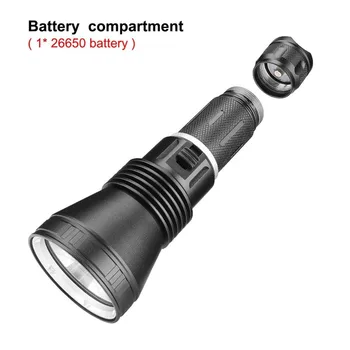 Portabil Mini Lanterna P50 Lanterna LED-uri Lanterna de Buzunar Lumina ON/OFF Comutatorul de Moduri în aer liber Camping Lumina Lanterna cu Curea 4
