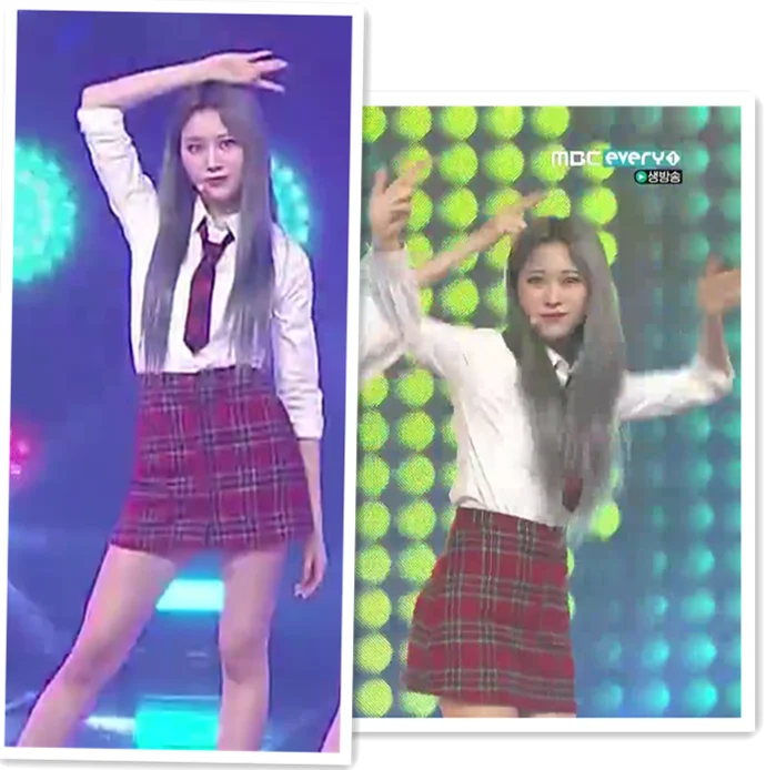 Kpop MOMOLAND spectacol de dans același coreean alb cu maneci Scurte t shirt topuri+sexy Înaltă talie mini fusta Plisata femei din două piese utilaje