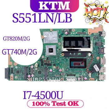 Pentru ASUS S551L/S551LN/S551LB/R553L laptop placa de baza placa de baza de test OK I7/CPU 4 GB/memorie GT740M/GT820M/2GB