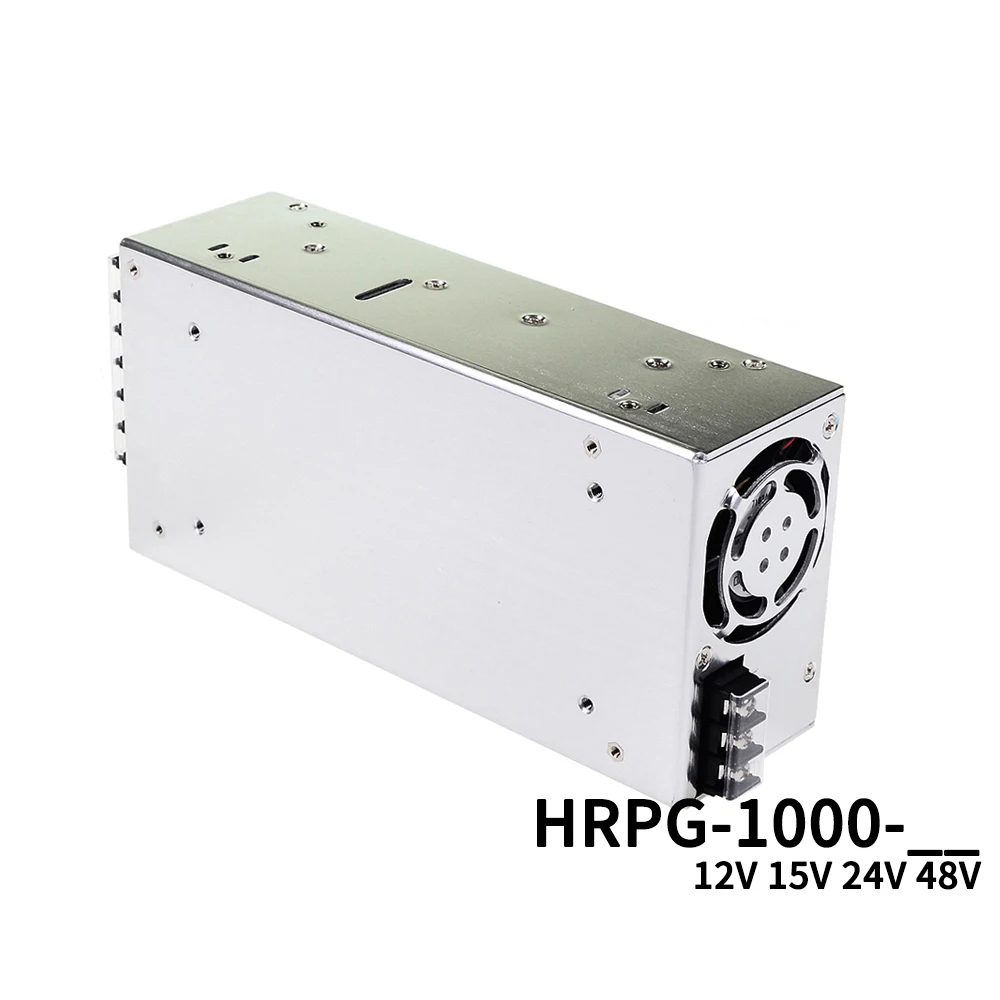 Original Înseamnă Bine HRPG-1000 seria DC 12V 15V 24V 48V meanwell 1000W singură ieșire cu PFC Funcția de Comutare de Alimentare