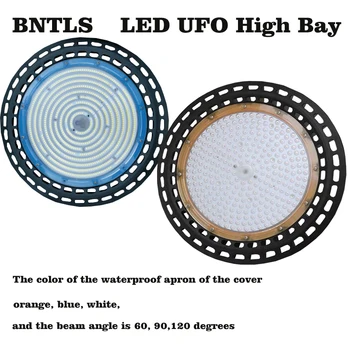 UFO LED-uri de Înaltă Bay , 200W, 250W SMD3030 6000K-6500K Lumină Albă Ultra Subțire Depozit de Iluminare, rezistent la apa IP65