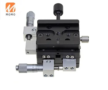 Pan-Tilt Xy Axa de Precizie 0,01 mm Micrometru de Fine-Tuning Două Axe Pan-Tilt Camera Accesorii