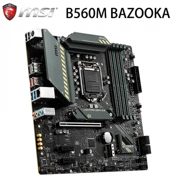 Placa de baza MSI MAG B560M BAZOOKA Placa de baza 128Gb DDR4 5066MHz(OC) M. 2 PCI-E 4.0 Original Desktop Intel B560 Noua Placa-mama