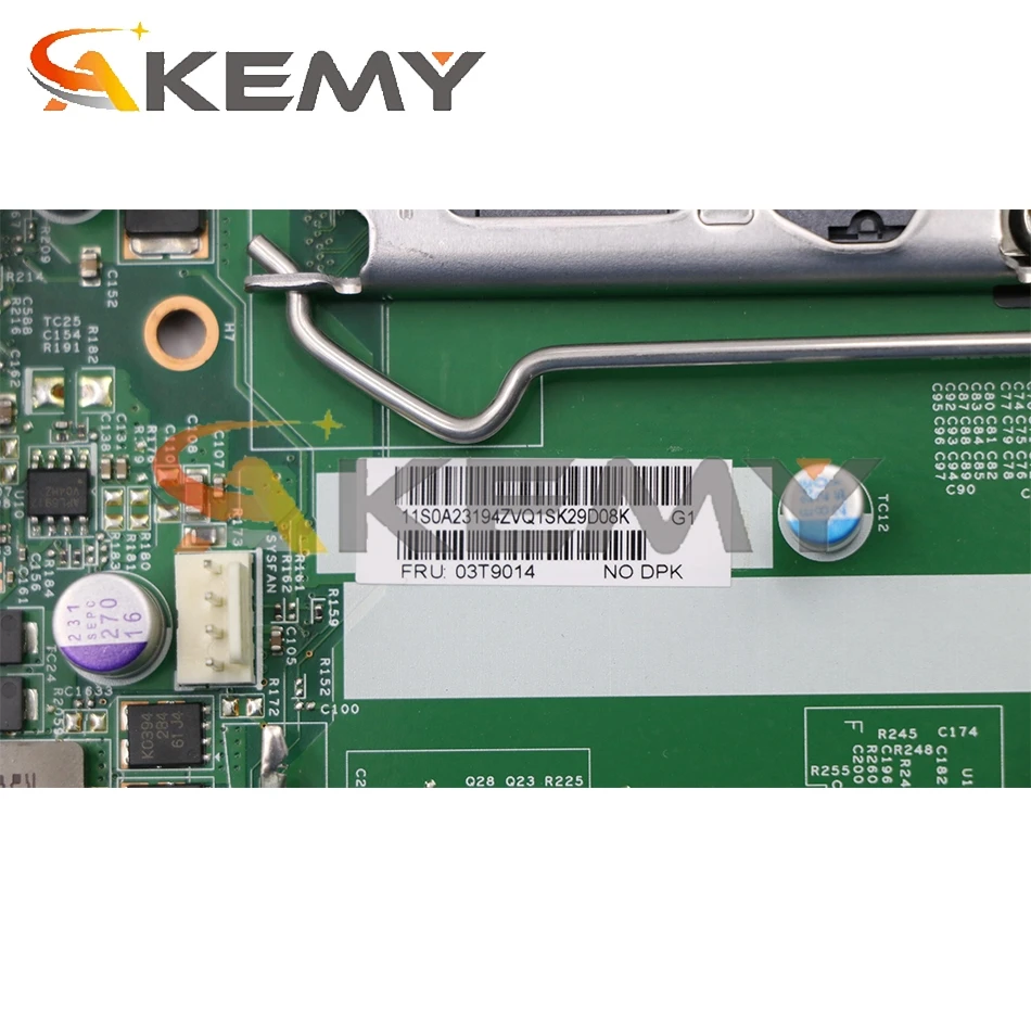 Akemy Pentru Lenovo Edga 91Z S710 S760 Placa de baza Cu GPU FRU 03T9014 48.3ET04.01M MB H61 Testat Navă Rapidă 2