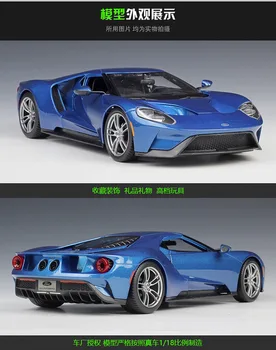 Maisto 1:18 2017 Ford GT sport auto simulare aliaj model de masina de colectare de jucării decor cadou jucărie