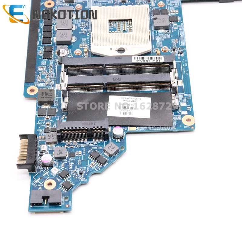 NOKOTION 705188-001 laptop placa de baza pentru HP pavilion DV6 DV6-6000 de bord principal HD3000 1GB grafică test complet