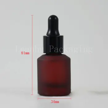 15ml Sticlă Roșie Dropper Sticla,15cc Ulei Esențial/Parfum Flacon Picurător,Gol Container Cosmetice ,Machiaj Sub-îmbuteliere
