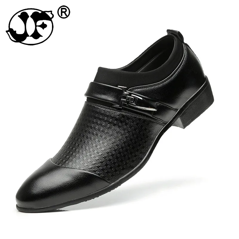 Pop Britanic Bărbați Aluneca Pe Piele Split Subliniat Toe Barbati Pantofi Rochie de Afaceri de Nunta Oxfords Formale Pantofi Pentru bărbați hjm8
