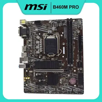 MSI B460M PRO Placa de baza LGA 1200 DDR4 Intel B460 Zecea generație Core CPU USB3.2 Micro ATX Placa de baza Intel Desktop
