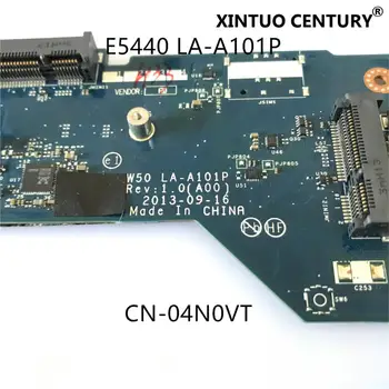 CN-04N0VT 04N0VT 4N0VT PENTRU DELL LATITUDE E5540 Laptop Placa de baza LA-A101P VAW50 CU SR1ED I5-4300U DDR3 testat de lucru