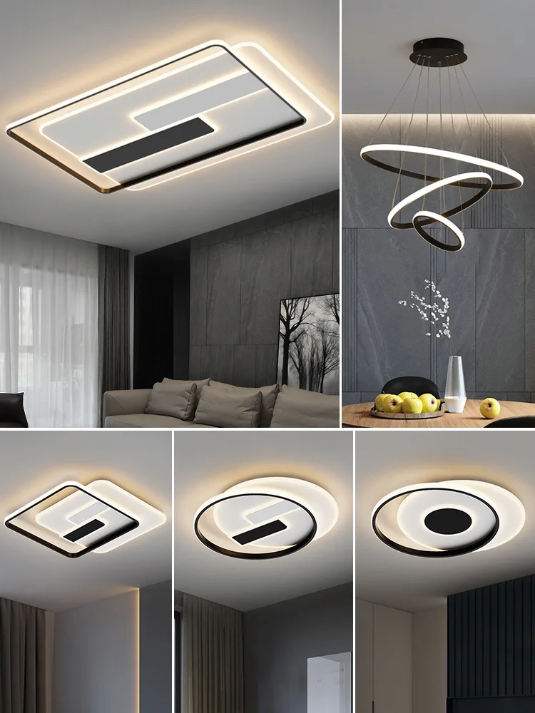 2020 noi cu LED-uri camera de zi lampa de simplu și modern lampă de tavan atmosferice acasă pachetului dormitor matrimonial carte de iluminat cameră