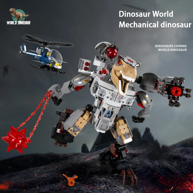 SY BLOCA Creativitatea Dinozaur Jurassic Parc de Animale de pe Lume Blocuri Diy Cărămizi Jucării Educative pentru Copii Cadouri pentru Baieti