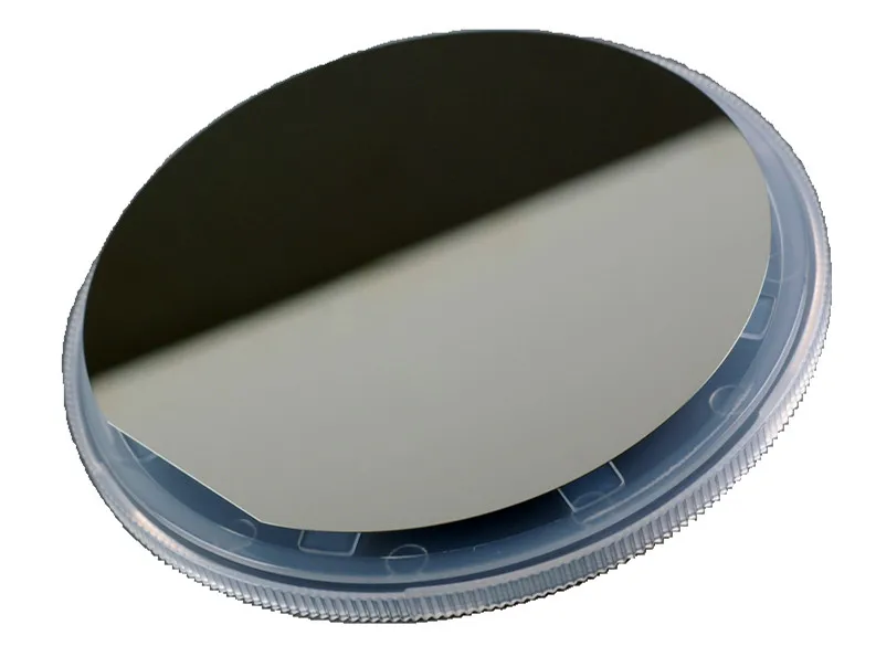 4 inch singur(Full cir)-fețe lustruite siliciu monocristalin de napolitana/rezistivitatea 10-25 Ohm / cm/ grosime de 250um