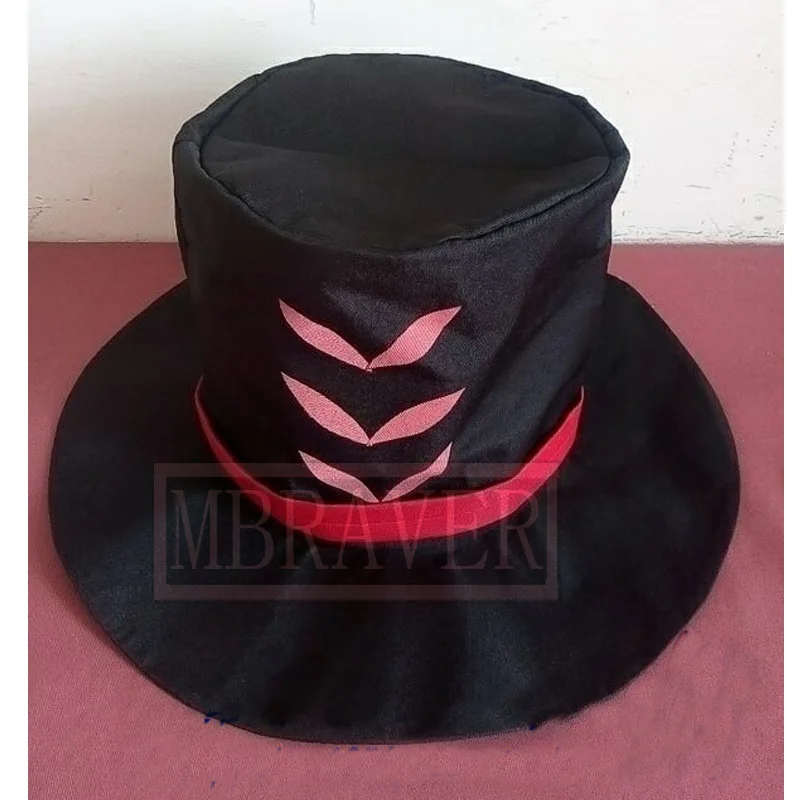Negru Glonț Zgomot Hiruko Kagetane Cosplay Costum Uniforma Tricou+Strat+Pantaloni+Pălărie Custom-made