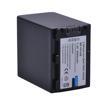 Batmax 4x4500mAh NP-FH100 NP-FH100 Baterii+Incarcator Kituri pentru sony NP-FH30 FH100 FH50 FH90 FH70 DCR-SX40 SX40R SX41 2
