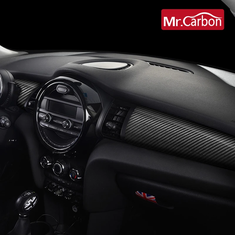 Auto styling interior centrală de control panoul de bord din fibra de carbon decorative shell accesorii Pentru BMW MINI COOPER F55 F56 F57