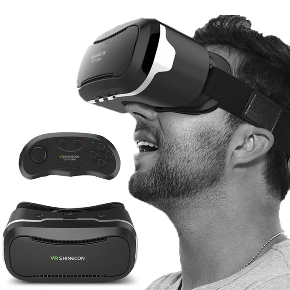 Mai nou ușor de Purtat Ochelari 3D VR CUTIE Versiune Imbunatatita de Realitate Virtuală 3D Video Ochelari de 4.7-6.0 Inch pentru iPhone/Android/Filme