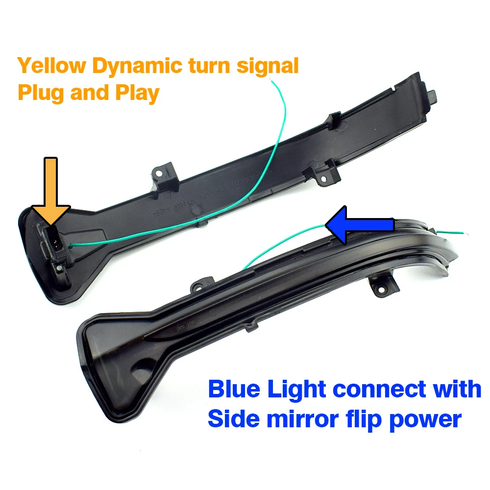 Blue Dynamic LED-uri de Semnalizare Lumina Semnalizare Pentru BMW G38 G12 G20 G30 G31 G32 G14 G15 G16 G11 G12 M5 F90 5 6 7 8 Seria 3 2016 2019