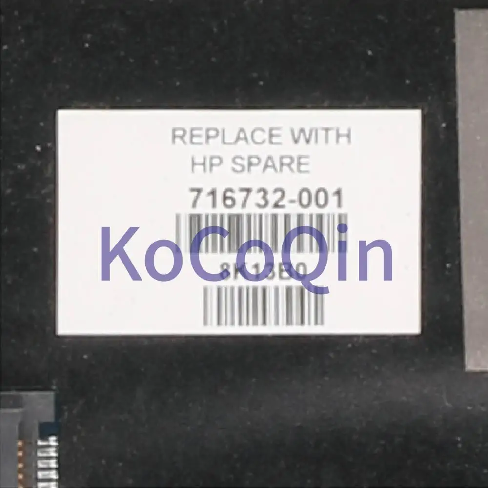 KoCoQin 716732-001 716732-501 placa de baza Pentru Laptop HP Elitebook 810 G1 Core SR0XE I5-3437U Placa de baza 12212-1 0