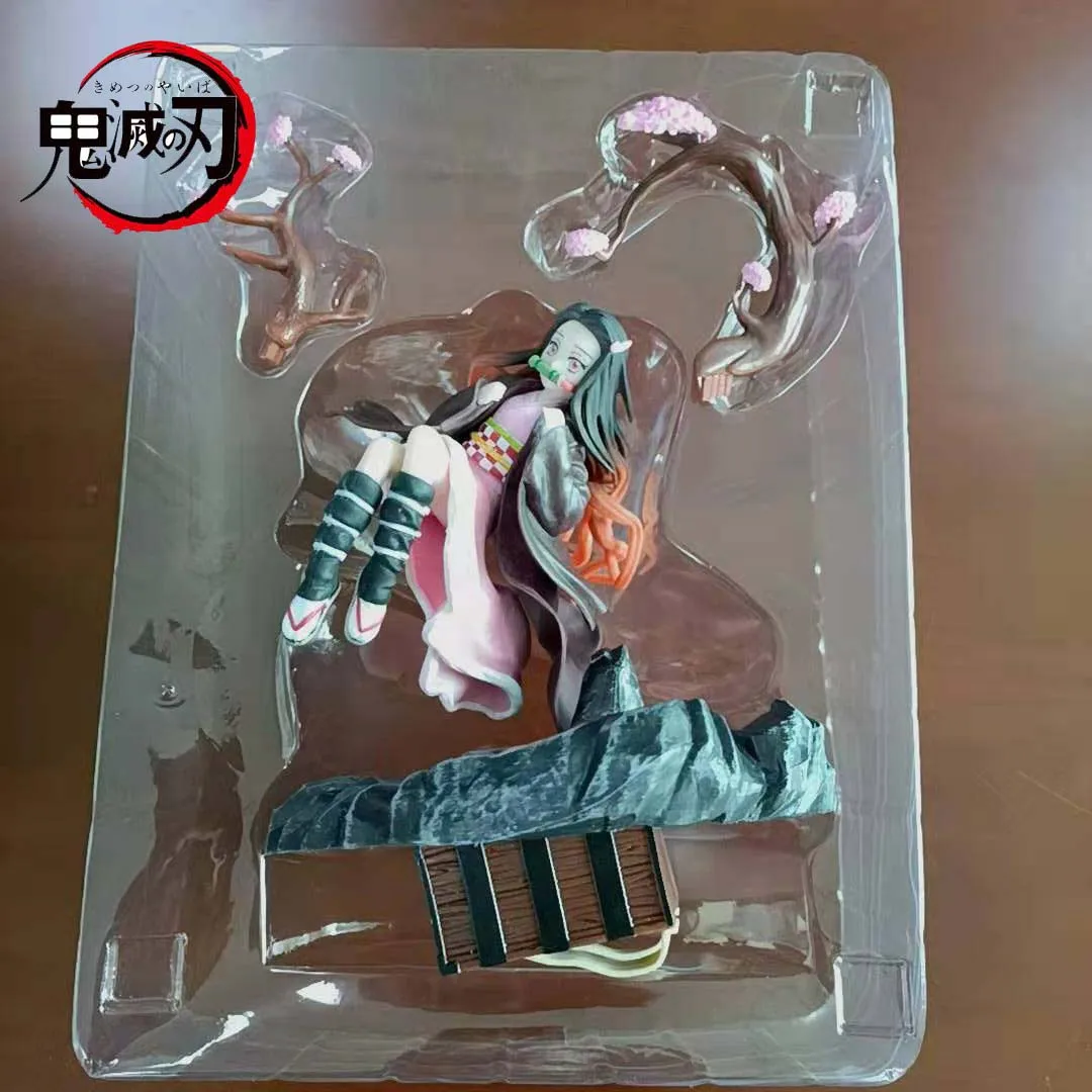 18CM Kamado Nezuko Demon Slayer Rafinat Versiune de Acțiune Figura Model de Jucării Pentru Copii, Cadou de Ziua de nastere Fanii filmelor de Colectare