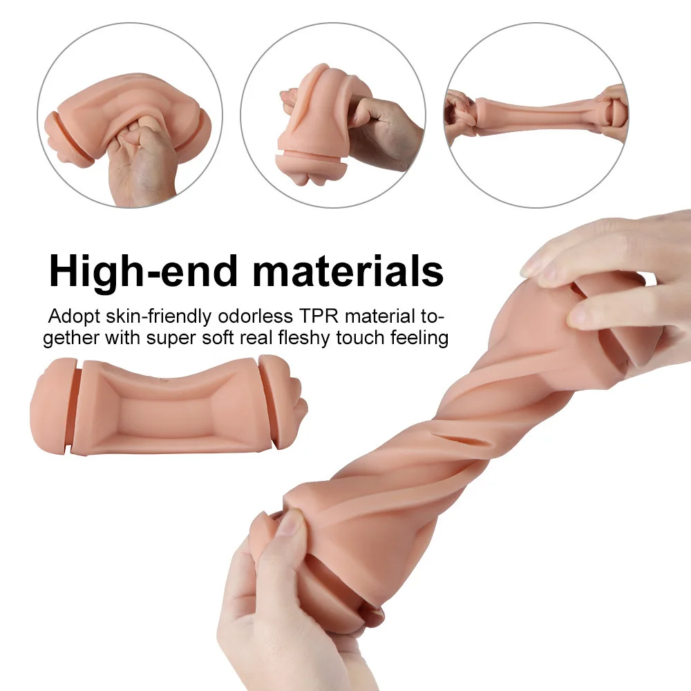 10 Moduri de Masturbare Cupa Artificiale Silicon Buzunar Pizde 3D Realiste Vagin Masturbator pentru Barbati Mascul Adult Erotic Jucarii Sexuale