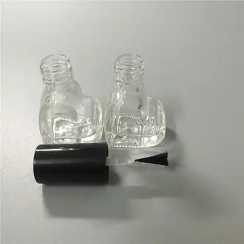 5ml gol lac de unghii de sticlă sticle cu capac negru,Pahar Mic lac de Unghii de Sticlă,Mini Sticlă F765