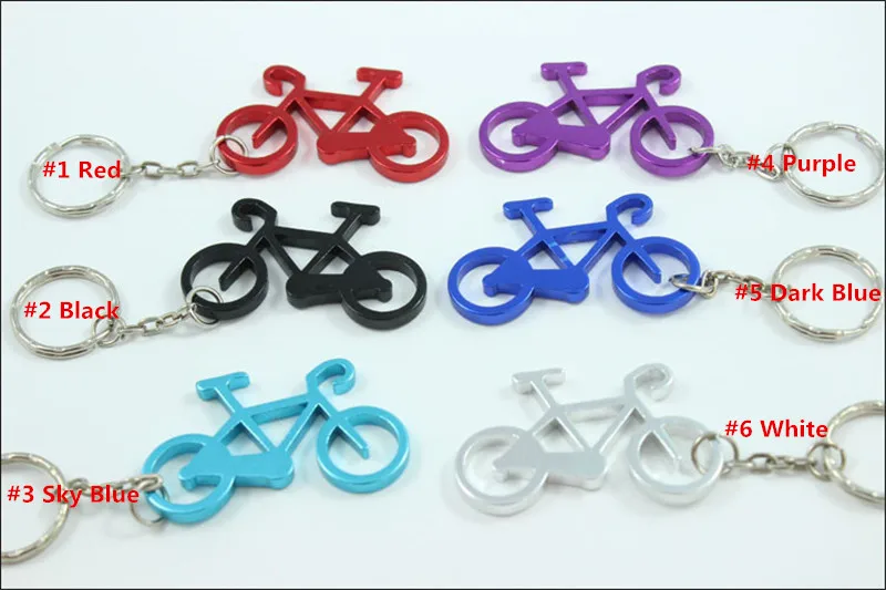 300pcs/lot sport din aluminiu cu bicicleta în formă de deschizator de sticle brelocuri,biciclete bere deschizator de inel.cadou de promovare 0