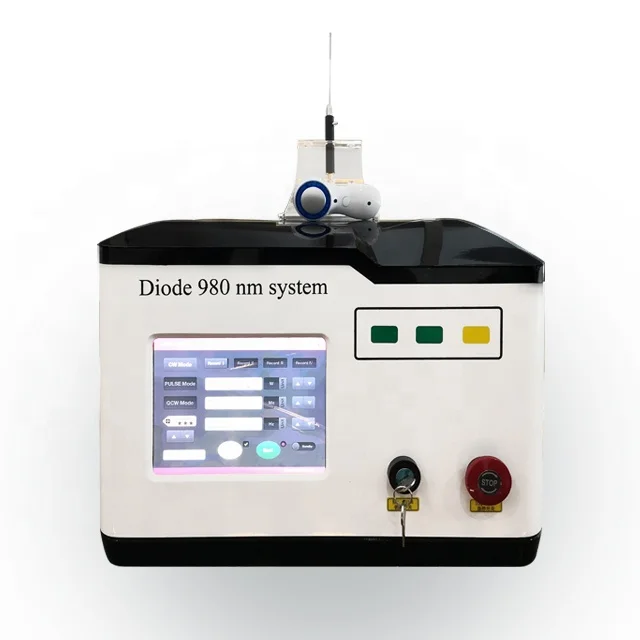 Profesionale 60W 980nm Diodă Laser Mașină de Ciuperca Unghiilor de Ștergere de Păianjen Vene Îndepărtarea Fizică Terapia cu Lipolaser Reduce Celulita
