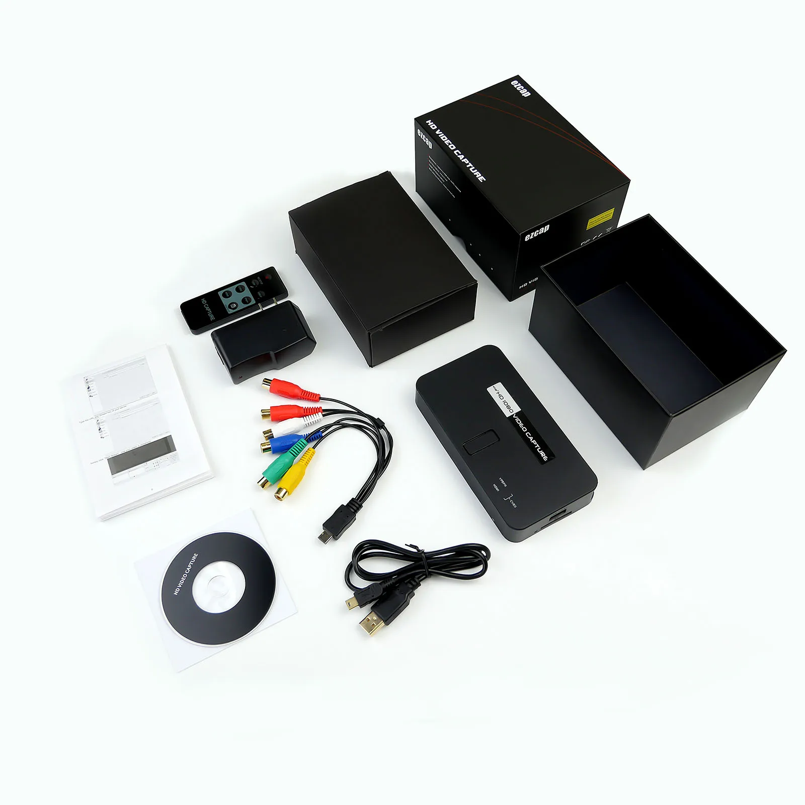 Ezcap284 HDMI Game Capture Component AV Video Recorder Microfon În Linie și Linie 1080p 30fps Salvat în Flash USB Sau Card SD