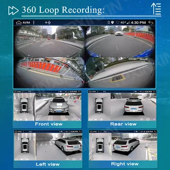 6+128G Pentru KIA SOUL 2 2013-2019 Android 10 Car 360 HD Auto Surround View Camera Auto Multimedia Player Stereo Radio GPS Navigtion
