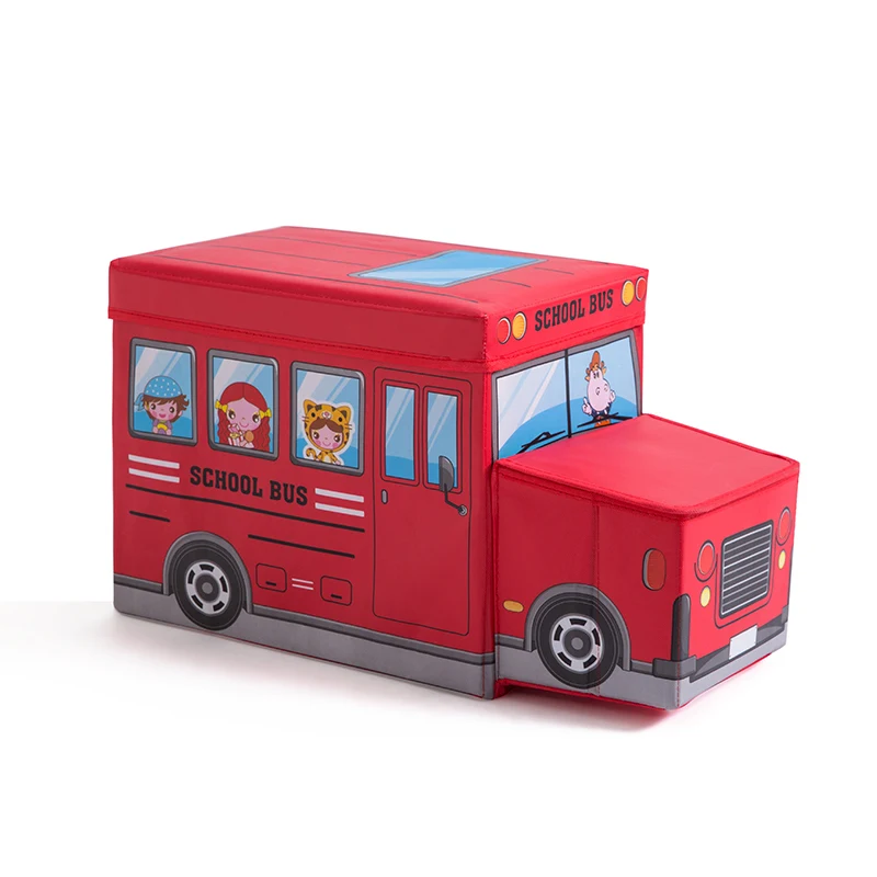 Cub Caseta de jucărie Animal de Desene animate Model de Pliere Mare Coș de Rufe pentru cheltuieli Diverse copil Haine de Depozitare jucărie organizator 4