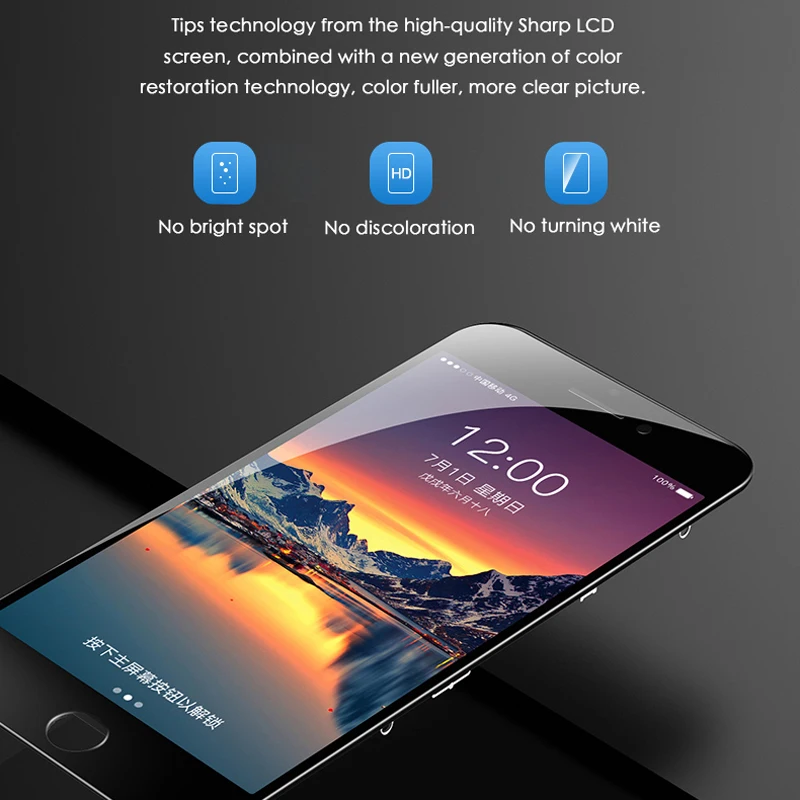 NOHON Display Pentru iPhone 6 7 8 LCD Pentru iPhone 6S de Înlocuire Ecran Pentru iPhone X XS XR Ansamblul Afișajului Digitizer Touch 3D AAAA