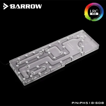 Barrow PH518-SDB, pe căi Navigabile Placi Pentru Phanteks 518 Caz, Pentru PROCESOR Intel Apă Bloc & Single/Double GPU Clădire