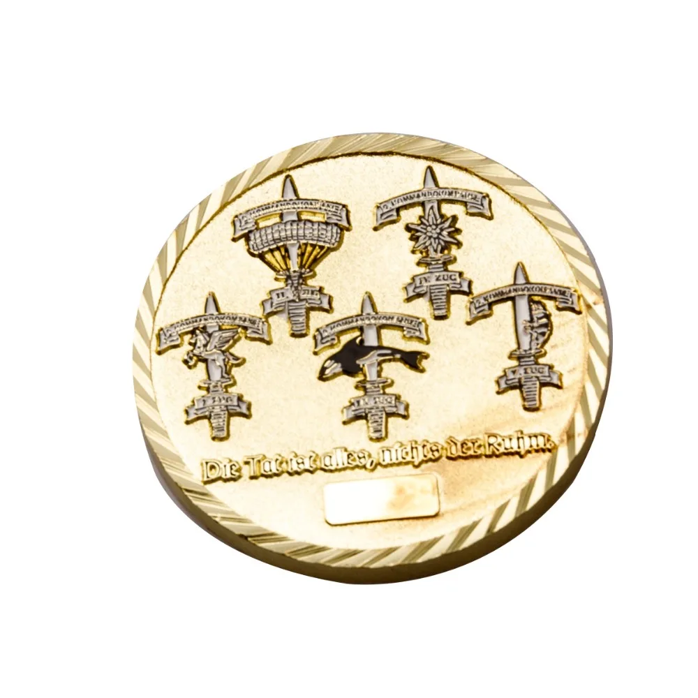 Militar American, moneda nou 3D relief moneda de aur
