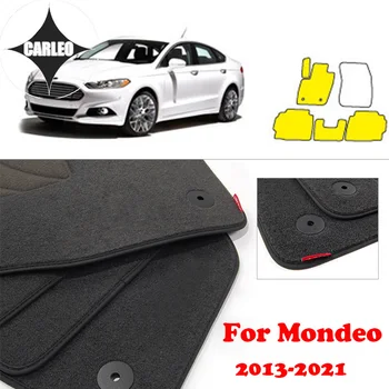 Auto Covorase Pentru Ford Mondeo 2013-2021 piele de Căprioară Covor LHD Auto Dedicate Protecției Mediului Material Multi-Culori