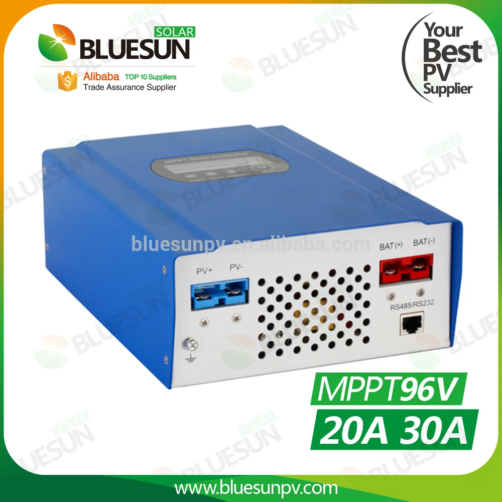 Bluesun mppt controler de încărcare solară 12 / 24/ 36/ 48v 60A pentru sistem de energie solară
