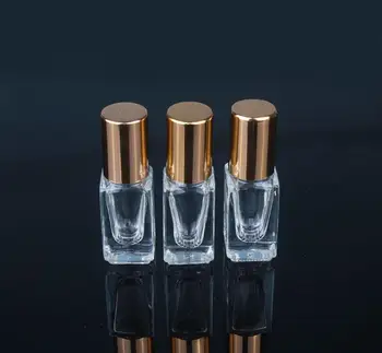 500pcs 3ml Gol Mini Sticla rola pe sticle de uleiuri esențiale Reîncărcabile sticla de parfum deodorant containere SN095 3