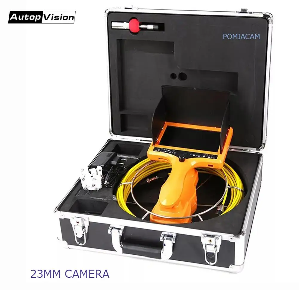Handheld Conducte Industriale 20m 30m Endoscop 23mm Camera Sarpe Camera Video 7