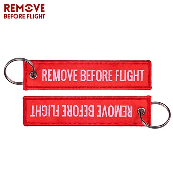 100 BUC Înainte de Zbor Țesute Inel de chei Speciale de Depozitare Etichetă Roșie Breloc pentru Aviație Cadouri OEM Breloc