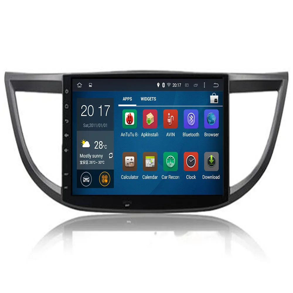 Android Radio Auto pentru Honda CRV CR-V 2012-10.2 inch opt Core wifi Bluetooth audio video Multimedia 2 din masina dvd player
