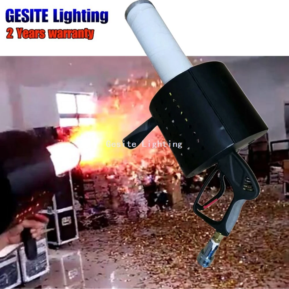 2018 CONDUS Pistol CO2 Confetti, Tun cu Jet de mitralieră DMX DJ Etapa de Iluminat 0