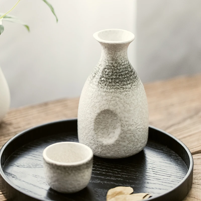 Creative Sake-Ul Japonez Set Oale Ceramice, Sticla Personalizata Cu Numele Împușcat De Sticlă Ceașcă Hip Balon Accesoriile De Bar Cadouri Fiaschetta Acasă Drinkware