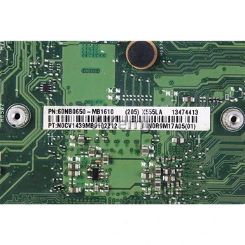 XinKaidi X555LD Laptop placa de baza pentru laptop ASUS X555LA X555LD X555LF X555LJ X555L X555 Test original, placa de baza 4GB-RAM I5-CPU 0