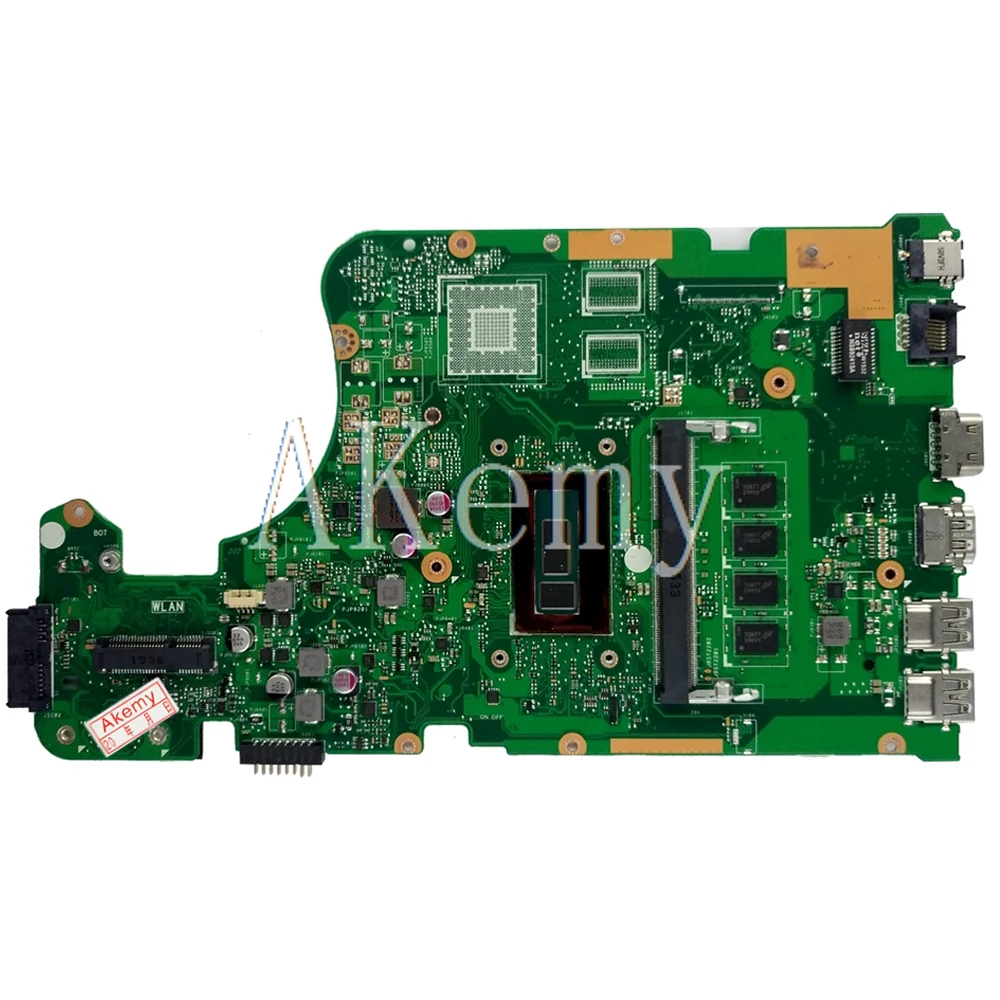 XinKaidi X555LD Laptop placa de baza pentru laptop ASUS X555LA X555LD X555LF X555LJ X555L X555 Test original, placa de baza 4GB-RAM I5-CPU 4