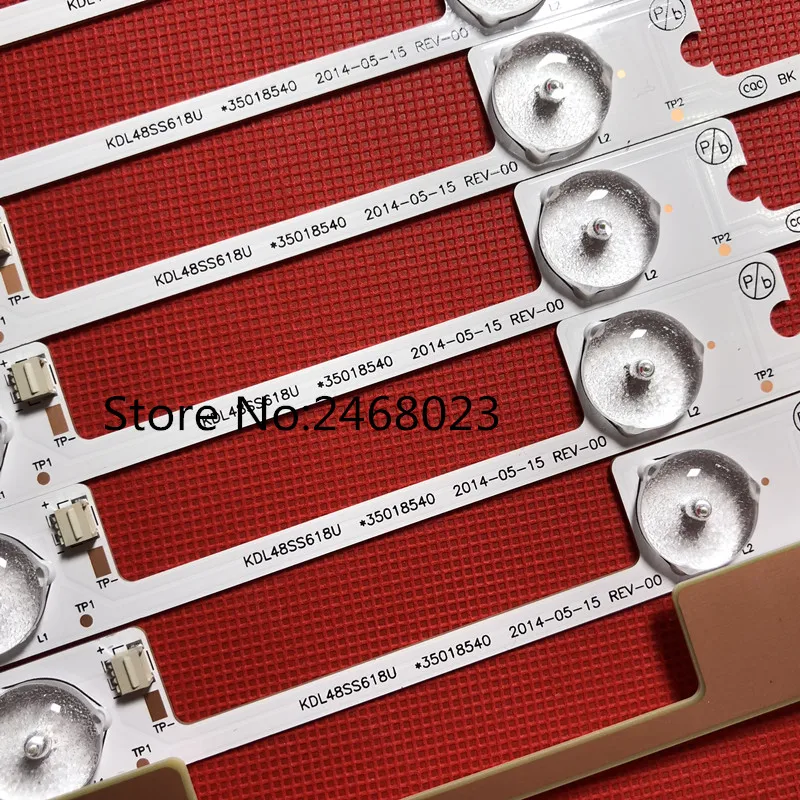 50pcs original de iluminare LED bar pentru KON KA KDL48JT618A 35018539 6 LED-uri(6V) 442mm 3