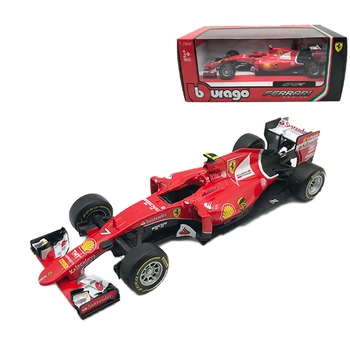 Bburago F1 Curse de Mașini Diecast Scara 1:24 Ferrari Kimi Raikkonen SF15-T Hardcover Aliaj Model de Masini de Colectare de Jucării Cadouri